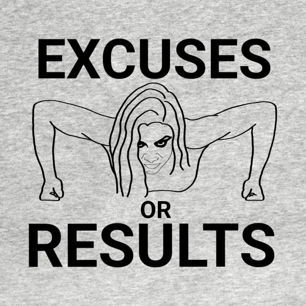 Excuses or results by Aquila Designs